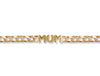 Yellow Gold Casted Mum Bracelet TGC-BR0335