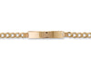 Yellow Gold Ladies/Gents Curb ID Bracelet TGC-BR0040