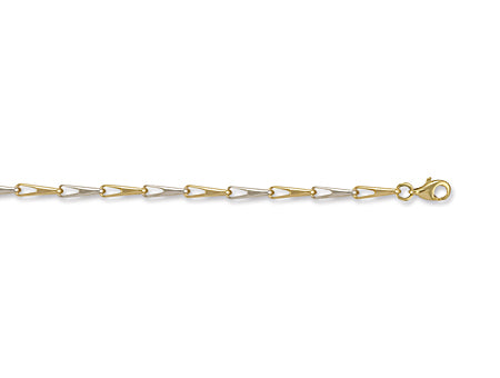 White & Yellow Gold Fancy Bracelet TGC-BR0554