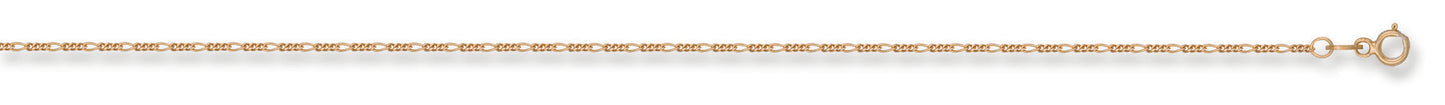 Yellow Gold Figaro Chain TGC-CN0001