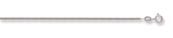 White Gold Traditional Classic Curb Chain TGC-CN0082
