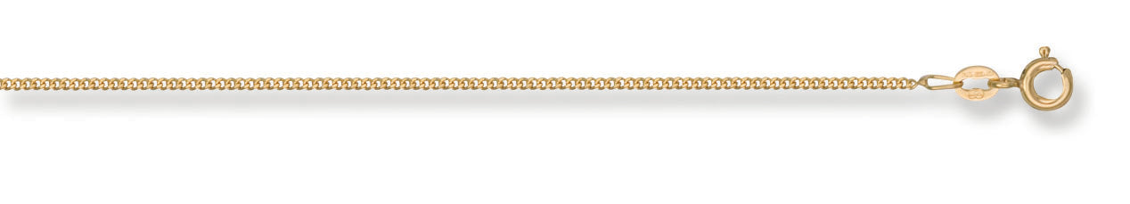 Yellow Gold Traditional Classic Curb Chain TGC-CN0084