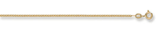 Yellow Gold Traditional Classic Curb Chain TGC-CN0085