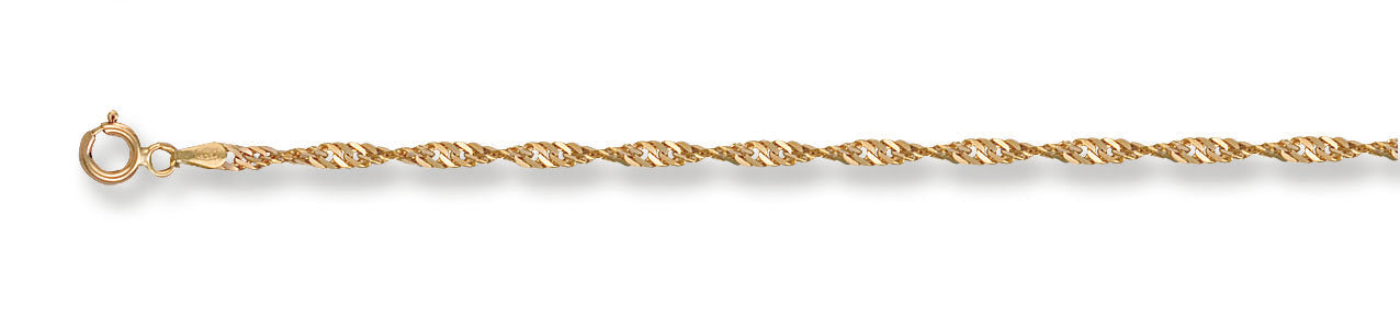 Yellow Gold Singapore Chain TGC-CN0097-LB