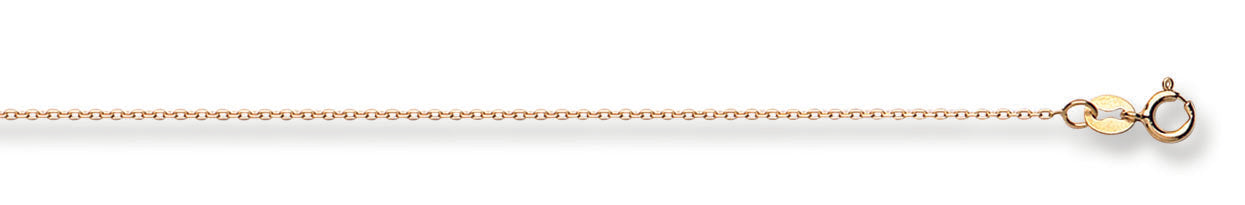 Yellow Gold Diamond Cut Trace Chain TGC-CN0510