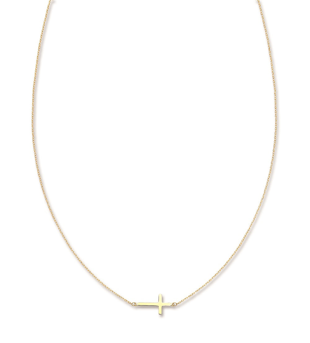 Yellow Gold Cross Chain TGC-CN0529