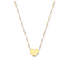 Yellow Gold Rolo Chain, Heart, Adjustable from 18" to 16"/14" TGC-CN0545