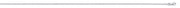 White Gold Curved Trace Chain  TGC-CN0557