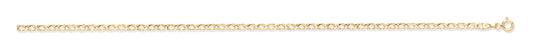 Yellow Gold Hollow Double Curb Chain TGC-CN0584