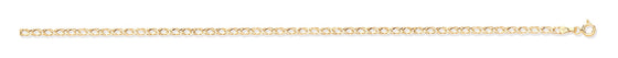 Yellow Gold Hollow Double Curb Chain TGC-CN0584