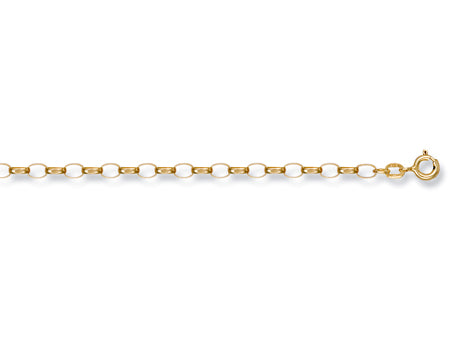 Yellow Gold Open Diamond Cut Belcher Chain TGC-CN0101-LB