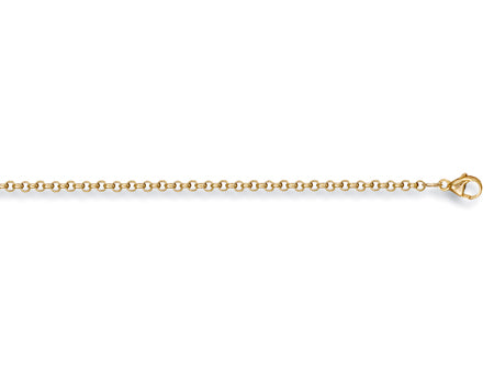 Yellow Gold Round Belcher Chain TGC-CN0114