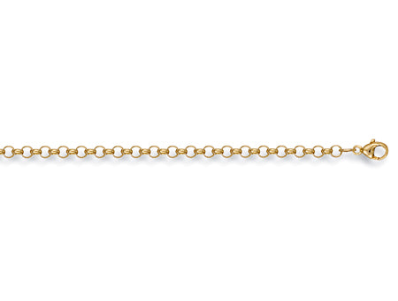 Yellow Gold Round Belcher Chain TGC-CN0115