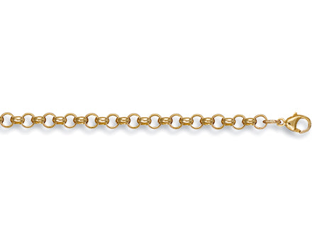 Yellow Gold Round Belcher Chain TGC-CN0117
