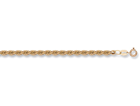 Yellow Gold Hollow Rope Chain TGC-CN0139-LB