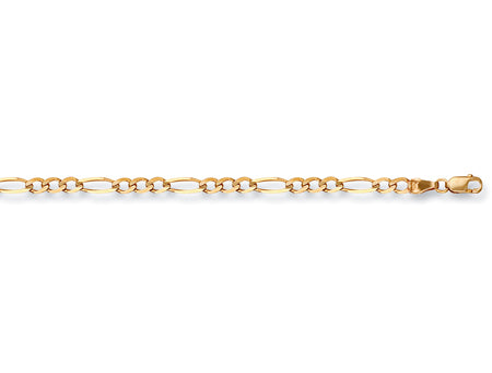 Yellow Gold Economy Figaro Chain TGC-CN0034-BB