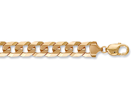 Yellow Gold Flat Curb Chain TGC-CN0355-GB