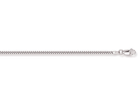 White Gold Traditional Classic Curb Chain TGC-CN0361