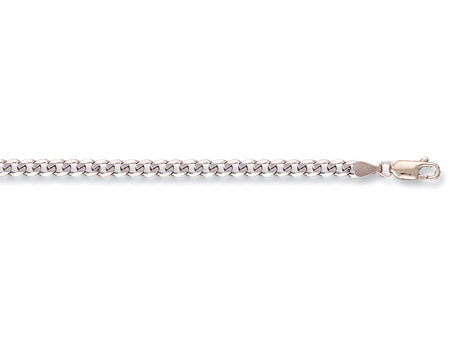 White Gold Curb Chain TGC-CN0362