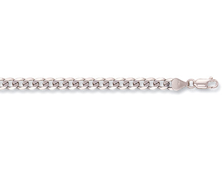 White Gold Curb Chain TGC-CN0363-GB