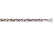 White Gold Hollow Prince of Wales Chain TGC-CN0448