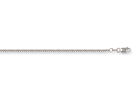 18ct White Gold Curb Chain TGC-CN0453