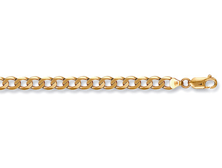 Yellow Gold Economy Curb Chain TGC-CN0045-GB