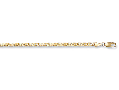 Yellow Gold Flat Anchor Chain TGC-CN0059-BB