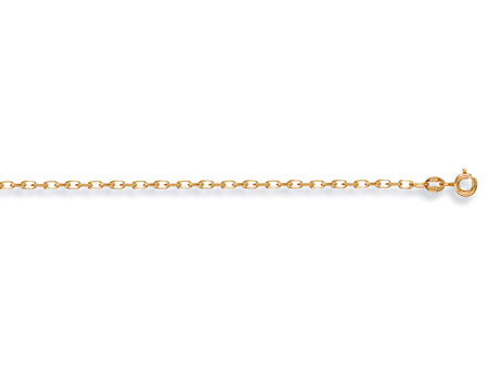 Yellow Gold Diamond Cut Belcher Chain TGC-CN0064