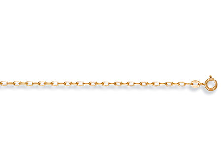 Yellow Gold Diamond Cut Belcher Chain TGC-CN0065-LB
