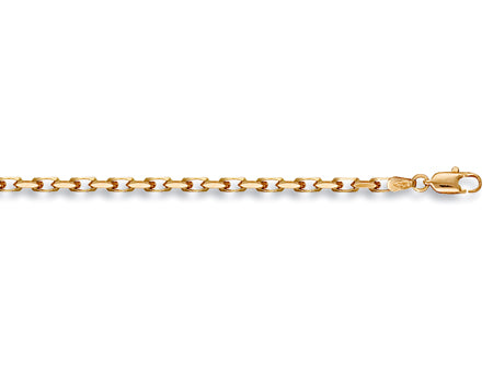 Yellow Gold Diamond Cut Belcher Chain TGC-CN0067-GB
