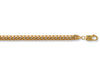 Yellow Gold Domed Curb Chain TGC-CN0072