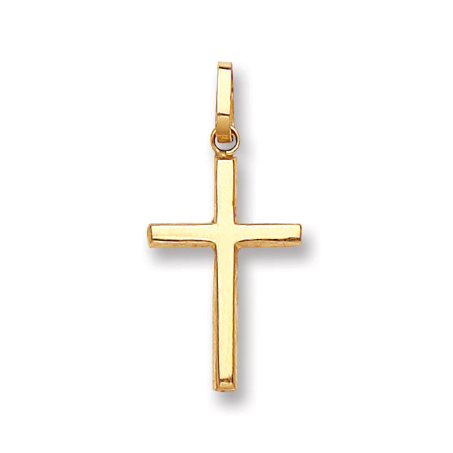 Yellow Gold Hollow Cross TGC-CX0203