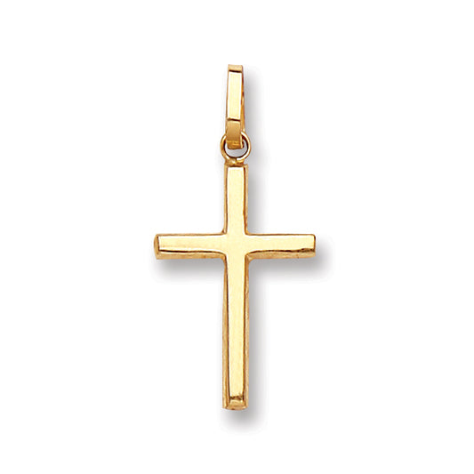 Yellow Gold Hollow Cross TGC-CX0203