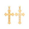 Yellow Gold Russian Orthodox Cross TGC-CX0217