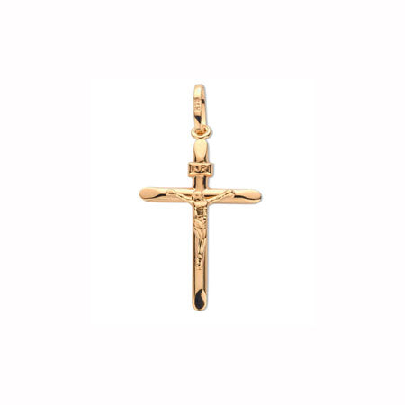 Yellow Gold Crucifix TGC-CX0173