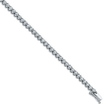 18ct White Gold 2.00ct Diamond Tennis Bracelet TGC-DBR0026