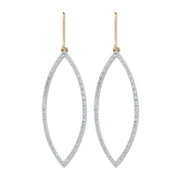 9ct Yellow Gold 0.30ct Diamond Drop Earrings  TGC-DER0214