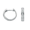 9ct White Gold 0.10ct Diamond Earrings TGC-DER0158