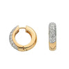 9ct Yellow Gold 0.25ct Diamond Earrings TGC-DER0052