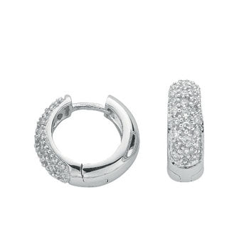 9ct White Gold 0.42ct Diamond Earrings TGC-DER0089