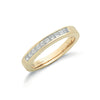 18ct Yellow Gold 0.50ctw Princess Cut Diamond Eternity Ring TGC-DR0001
