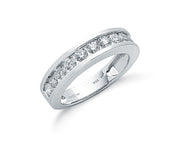 18ct White Gold 1.00ctw Diamond Eternity Ring TGC-DR0618