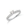 18ct White Gold 0.75ct Diamond Engagement Ring TGC-DR0680