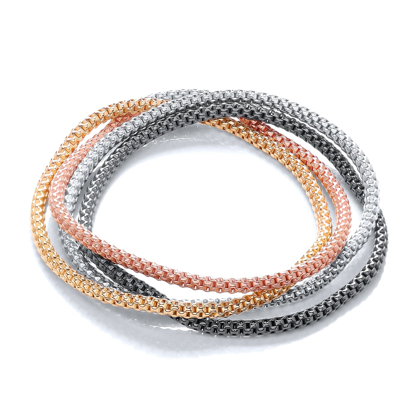 4 Strand Multi Colours Fancy Bracelet TGC-JZBR009