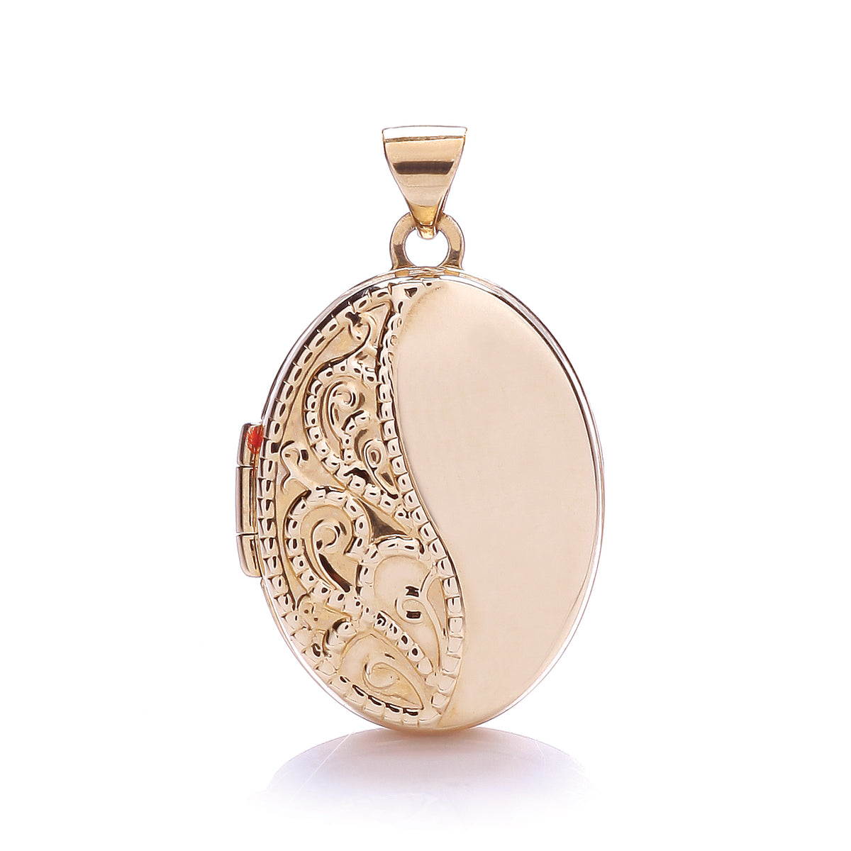 Rose Gold Oval Shaped Locket TGC-LK0140