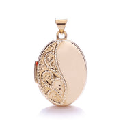 Rose Gold Oval Shaped Locket TGC-LK0140