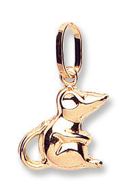 Yellow Gold Mouse Pendant TGC-PD0616