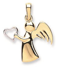 Yellow Gold Angel Pendant TGC-PD0630