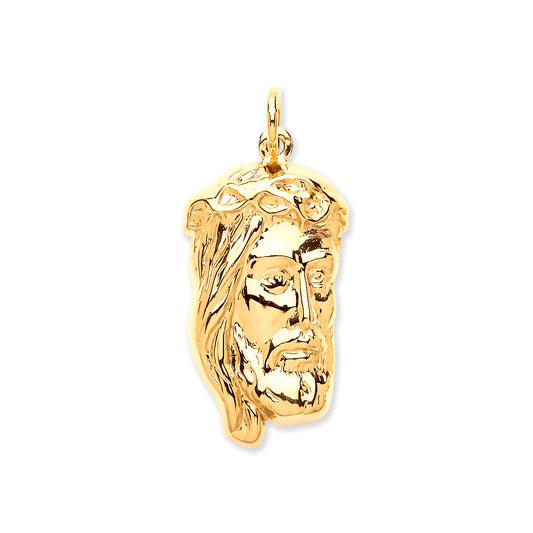 Yellow Gold Jesus Pendant TGC-PD0646